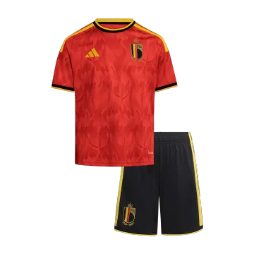 Belgium Home Kids Soccer Jerseys Kit World Cup 2026