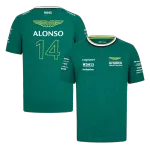 Fernando Alonso #14 Aston Martin Cognizant F1 Racing Team Shirt 2024 Fernando Alonso #14 Aston Martin Cognizant F1 Racing Team Shirt 2024