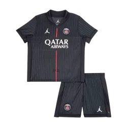US16.99 - PSG Fourth Away Kids Soccer Jerseys Kit 2025/26