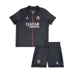PSG Vierter Auswärts Kinder Fußball Trikots Kit 2025/26 PSG Auswärtstrikot-Set für Kinder 2025/26