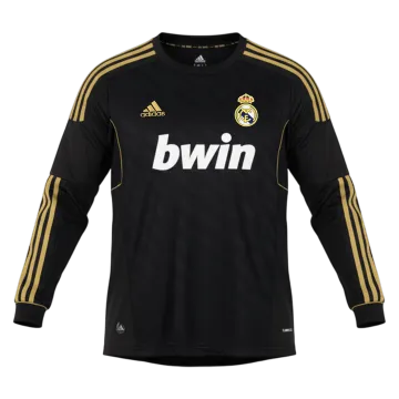 Retro Soccer Jersey Real Madrid Away Long Sleeve 2011/12