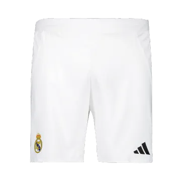 Real Madrid Home Authentic Soccer Shorts 2024/25