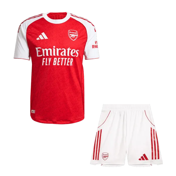 25/26 Arsenal Home Player Version Kit - A-Grade Quality Detail View
