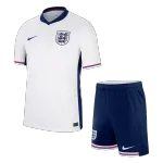England Home Soccer Jersey Kit(Jersey+Shorts) Euro 2024