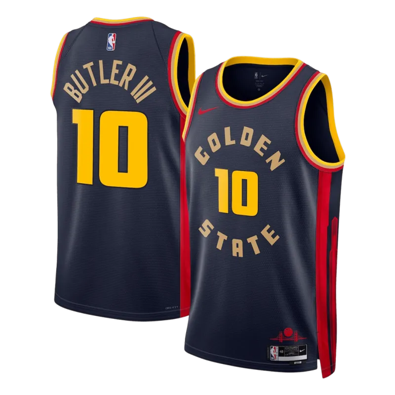 Butler #10 Golden State Warriors Men’s Swingman Jersey – City Edition