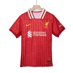 CHAMPIONS #20 Liverpool Home Authentic Soccer Jersey 2024/25