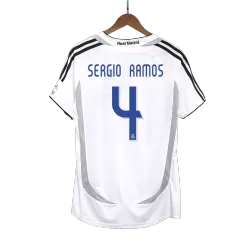 Vintage Soccer Jersey Retro SERGIO RAMOS #4 Real Madrid Home 2006 product image