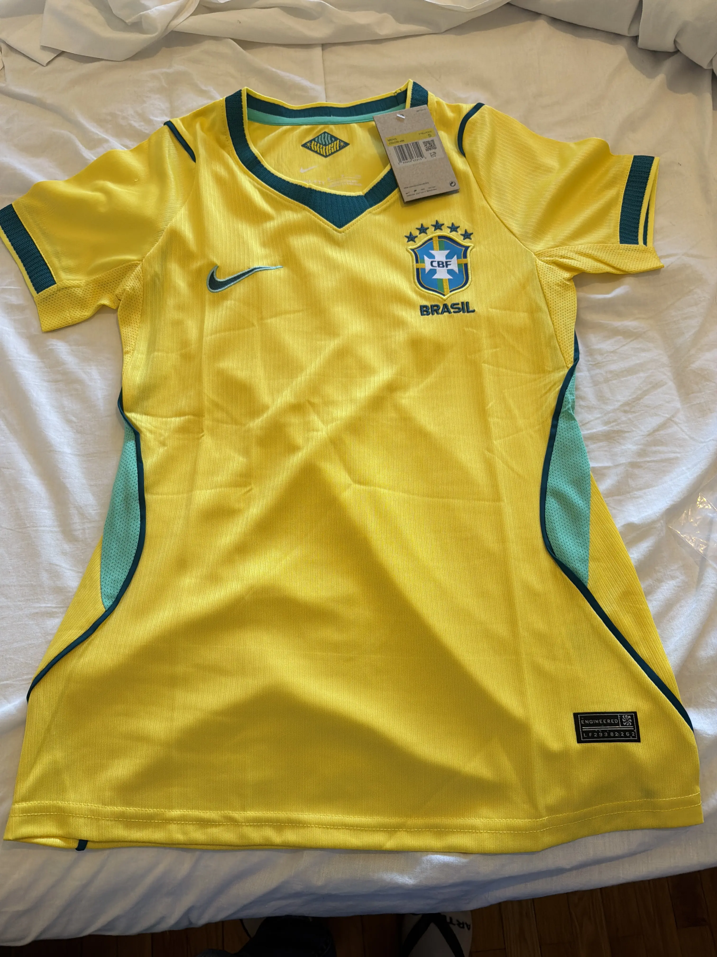 Brazilië Jersey Vrouwen 2026 Wereldkampioenschap Thuis fotobeschouwing