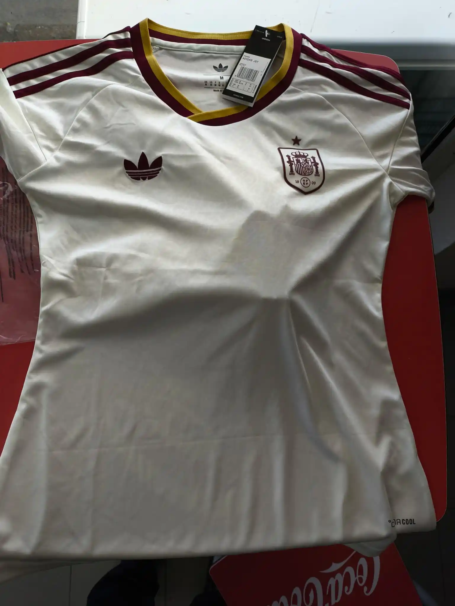 Spanje 2026 Wereldkampioenschap Away Jersey Vrouwen fotoreview