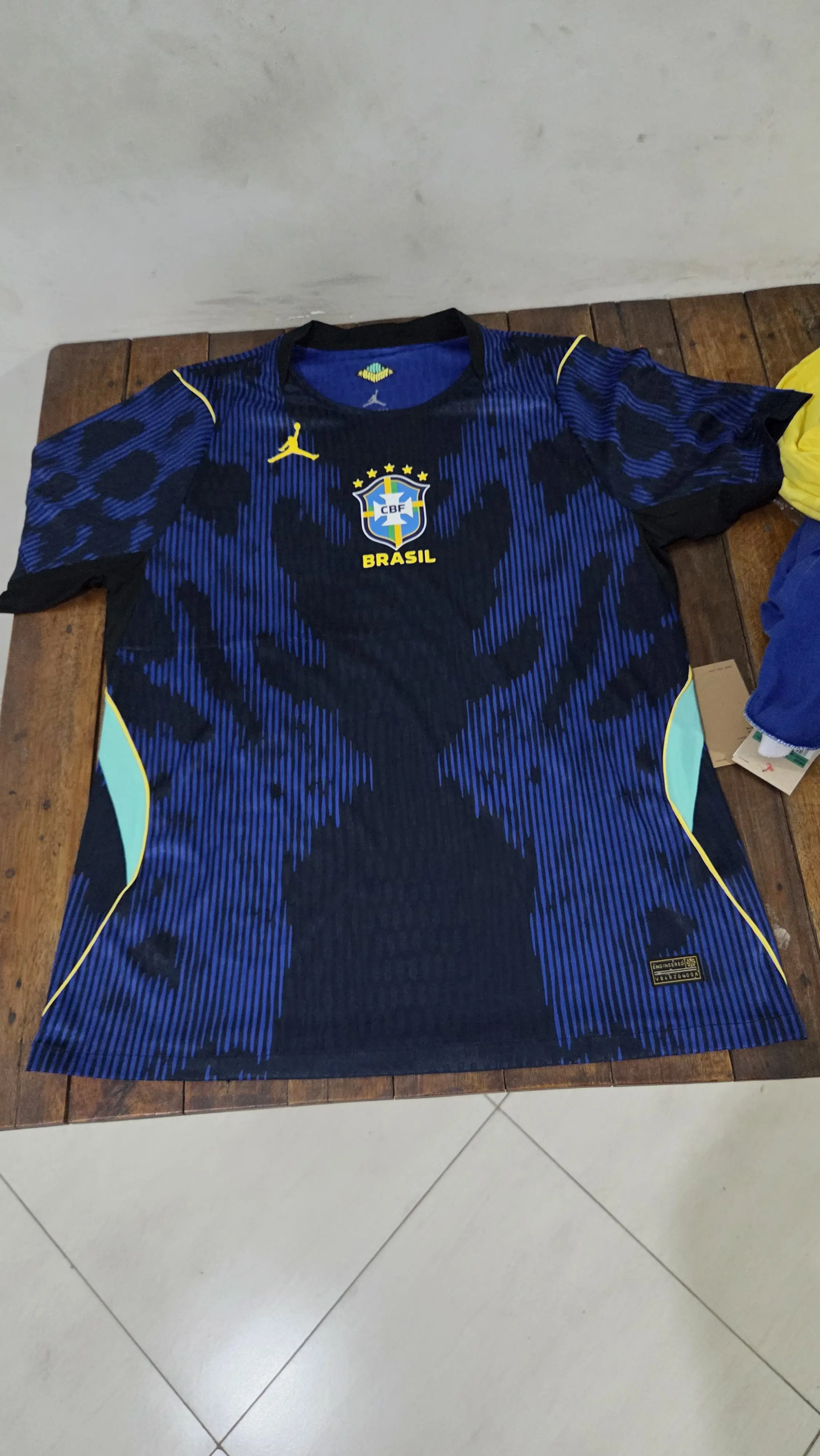WK 2026 Brazilië Jersey Weg Speler Versie fotoreview