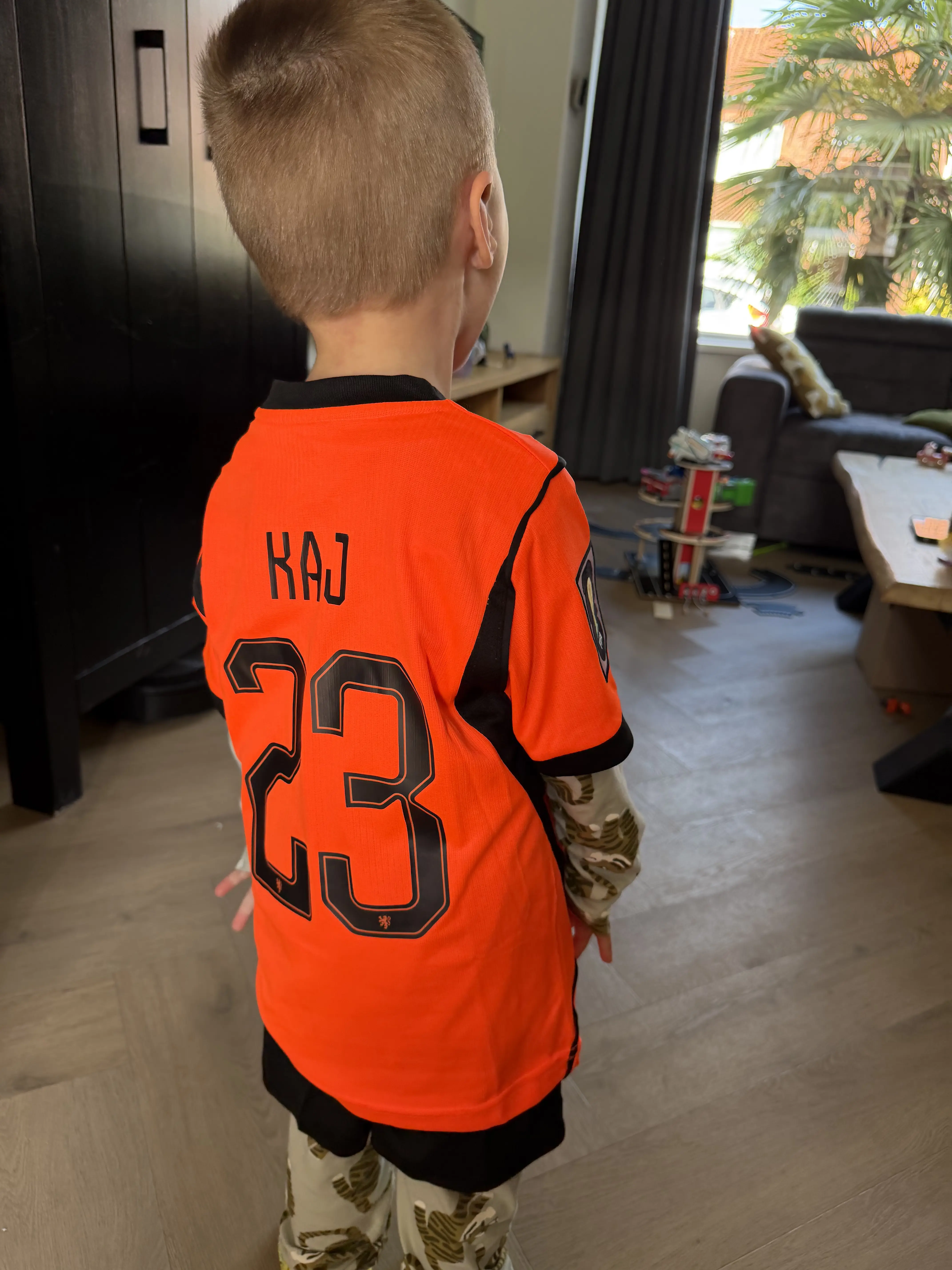 Haga clic para ver la pantalla completa Youth Jersey Netherlands 2026 World Cup Home photo review
