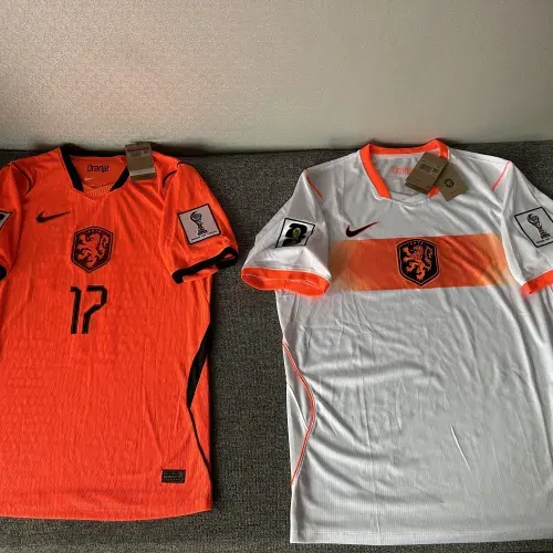 Haga clic para ver la pantalla completa 2026 World Cup Jersey Netherlands Home Player Version photo review