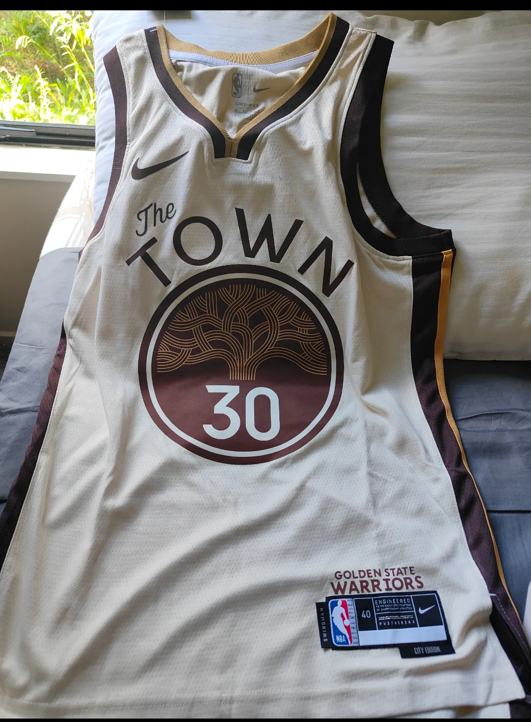 CURRY #30 Golden State Warriors Heren Swingman Jersey - City Edition fotoreview