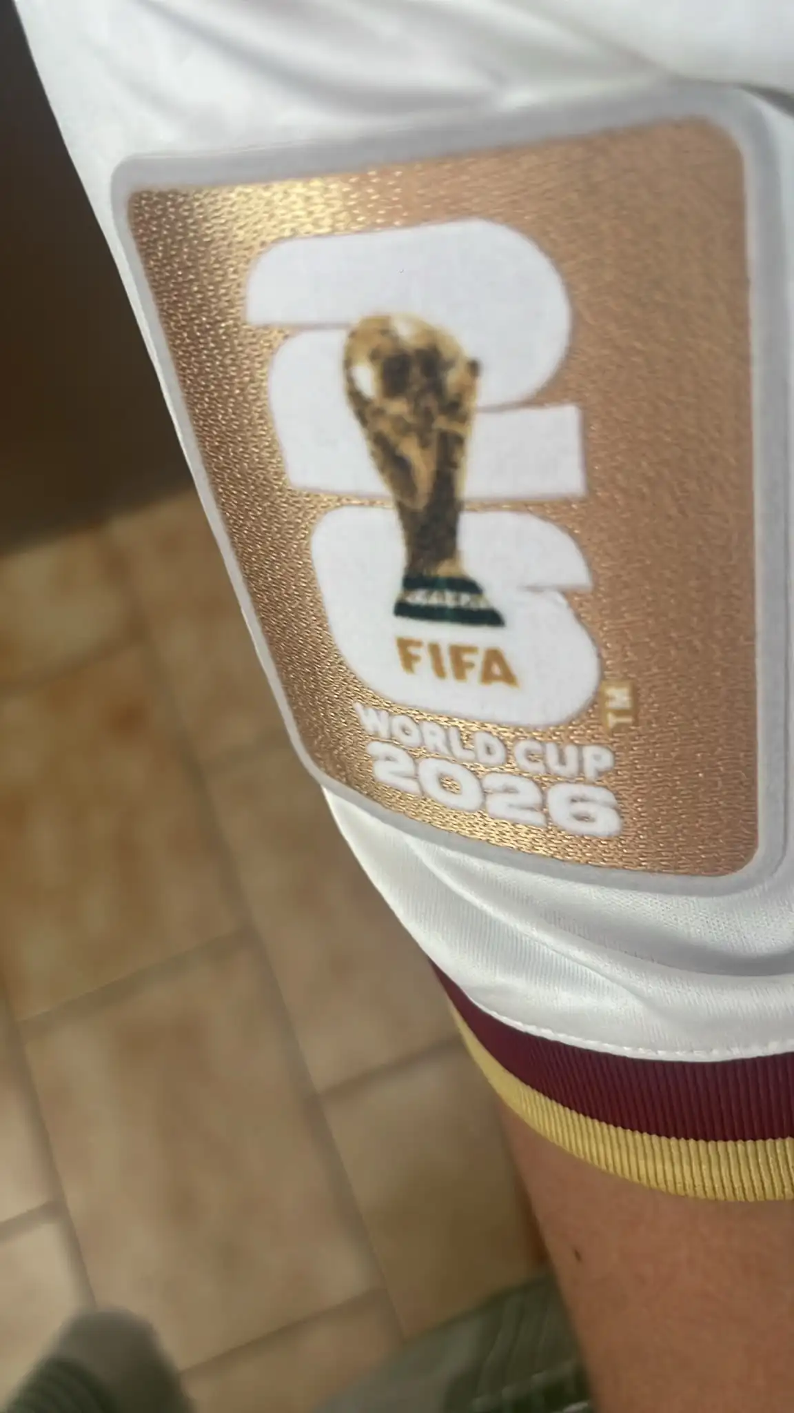 Fotoreportage zum Auswärtstrikot der spanischen Nationalmannschaft für die Weltmeisterschaft 2026