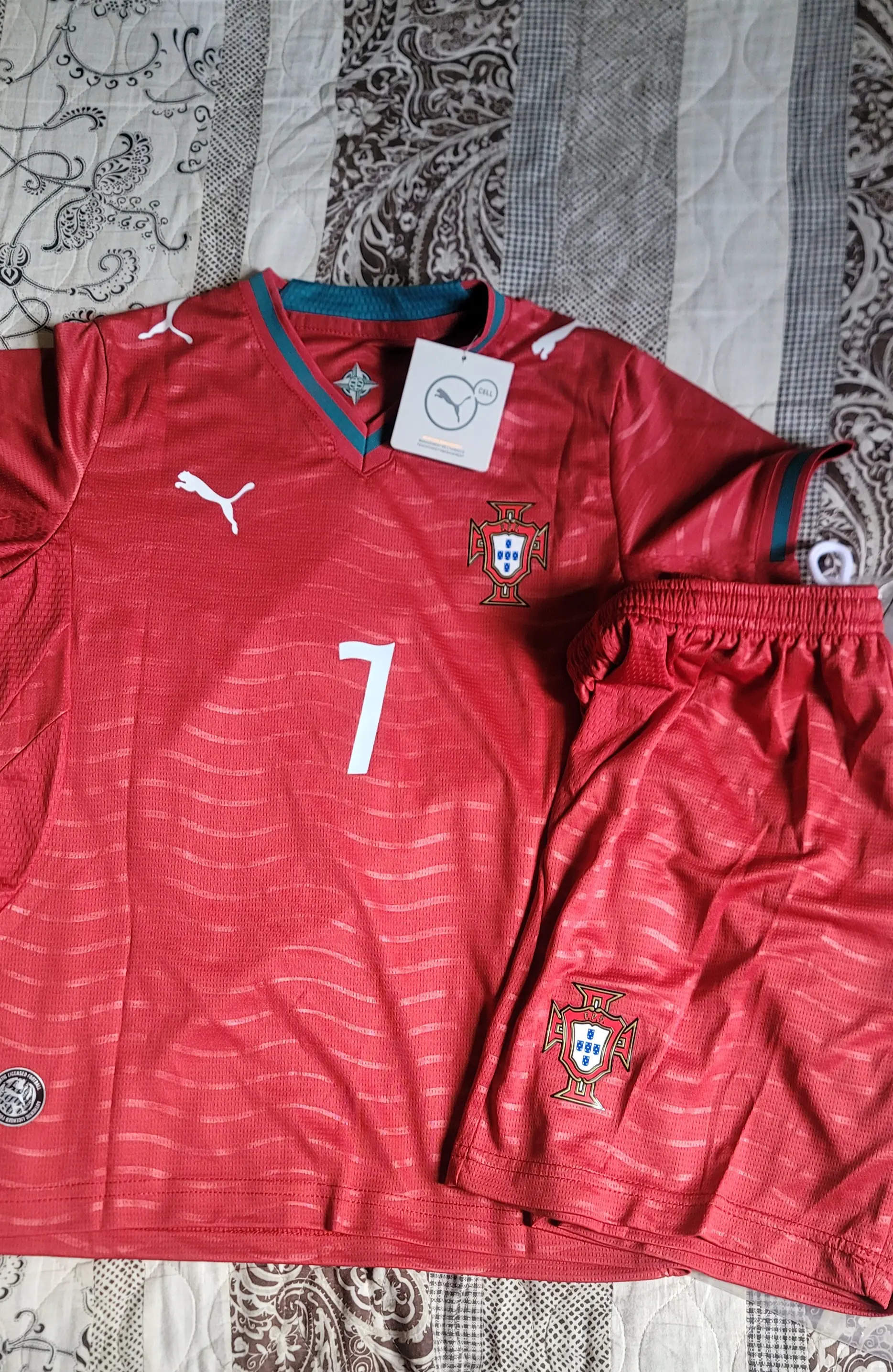 Portugal 2026 Home Kids Kit Jersey photo review