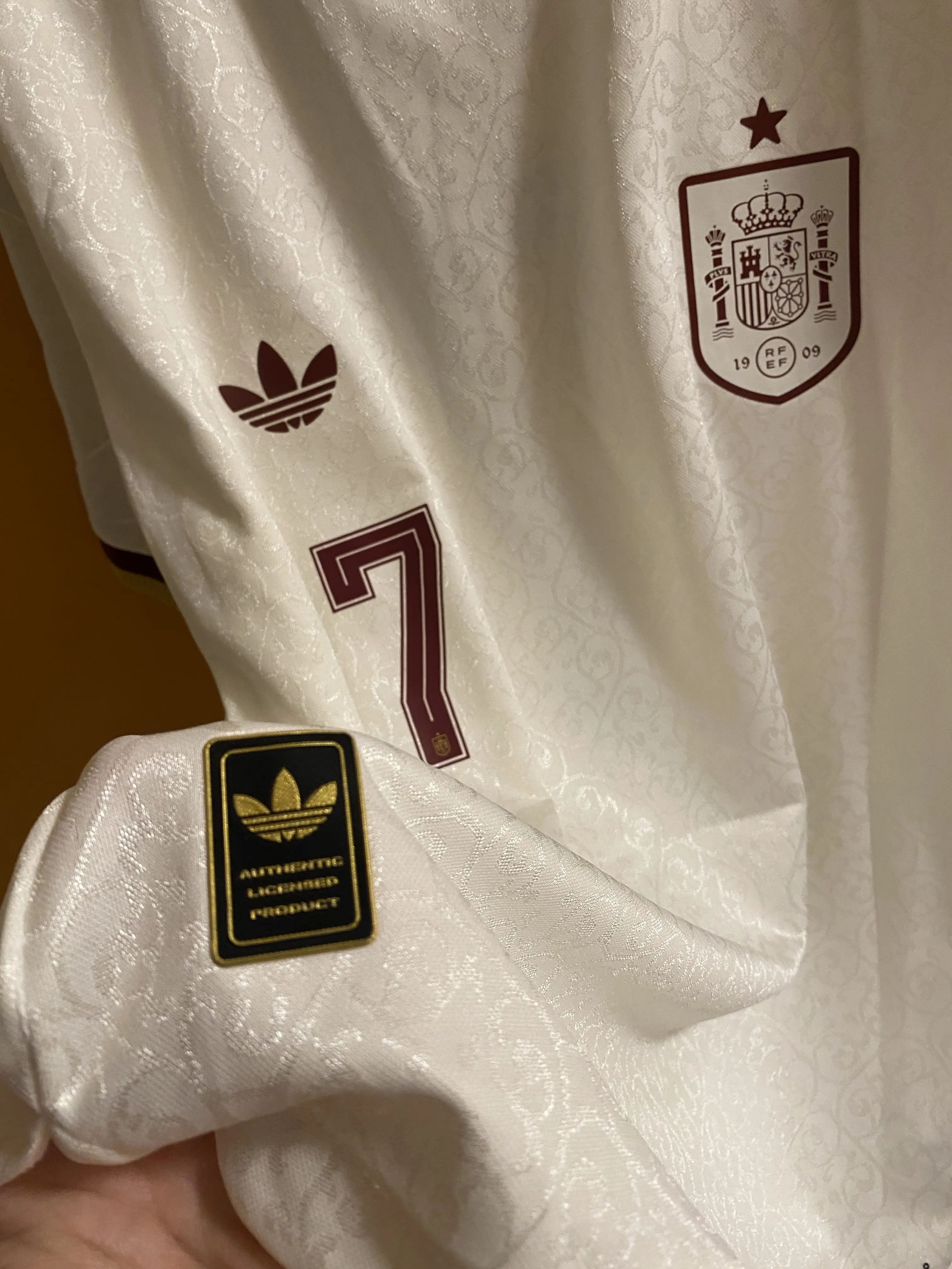 Spain Away Jersey 2026 World Cup Player Version photo review