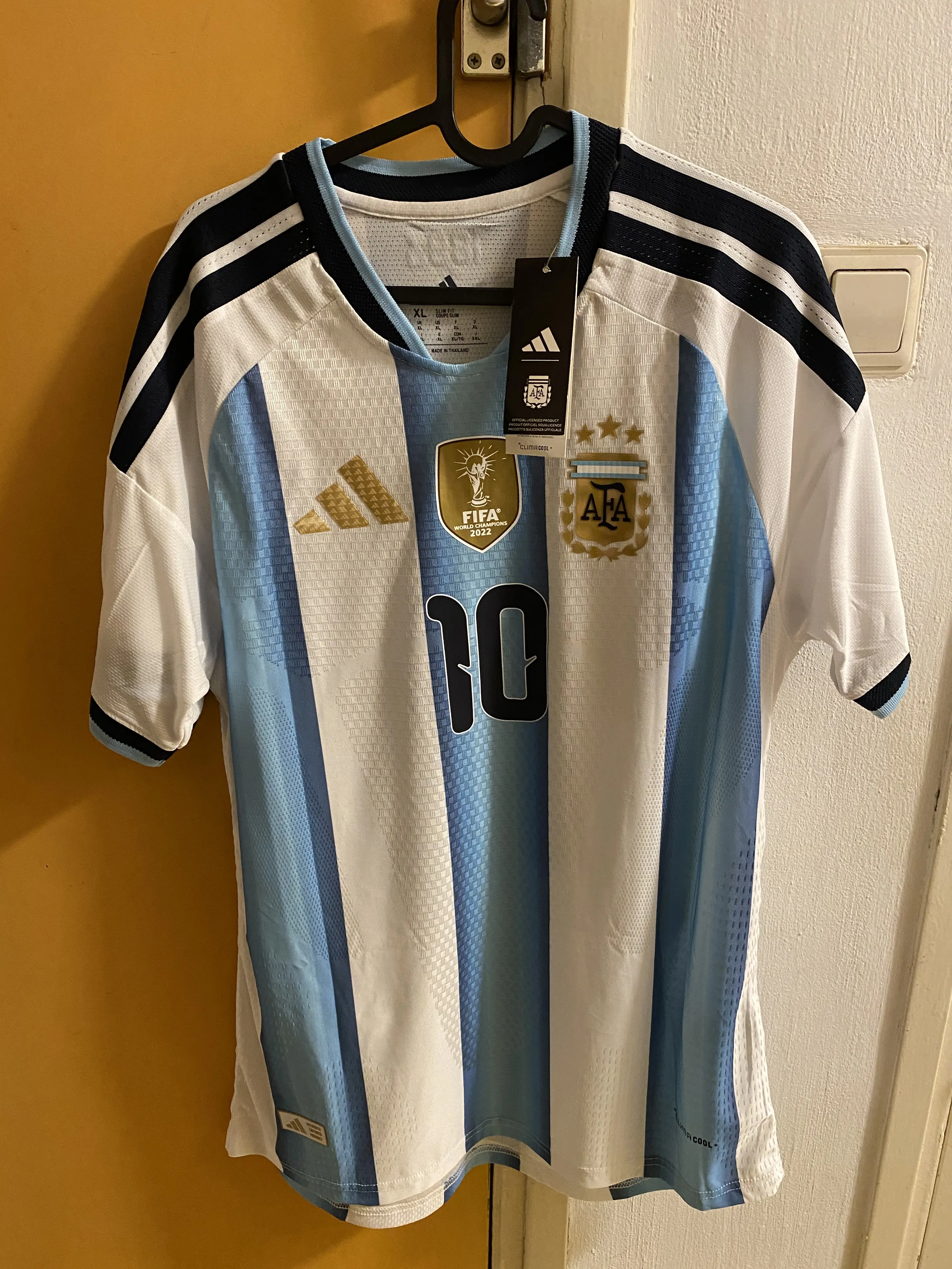 World Cup 2026 Argentina Player Version Jersey Home photo review