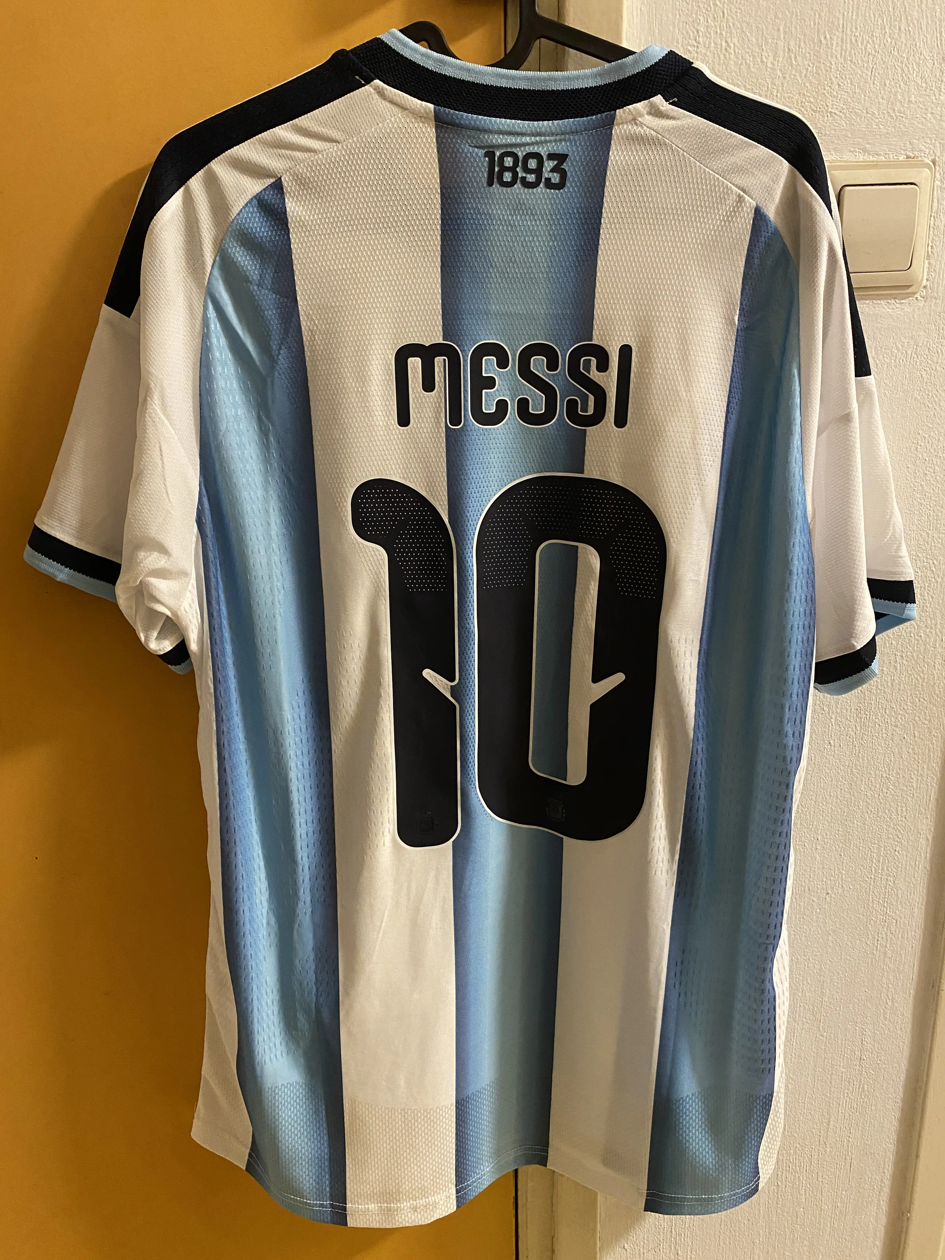 World Cup 2026 Argentina Player Version Jersey Home photo review