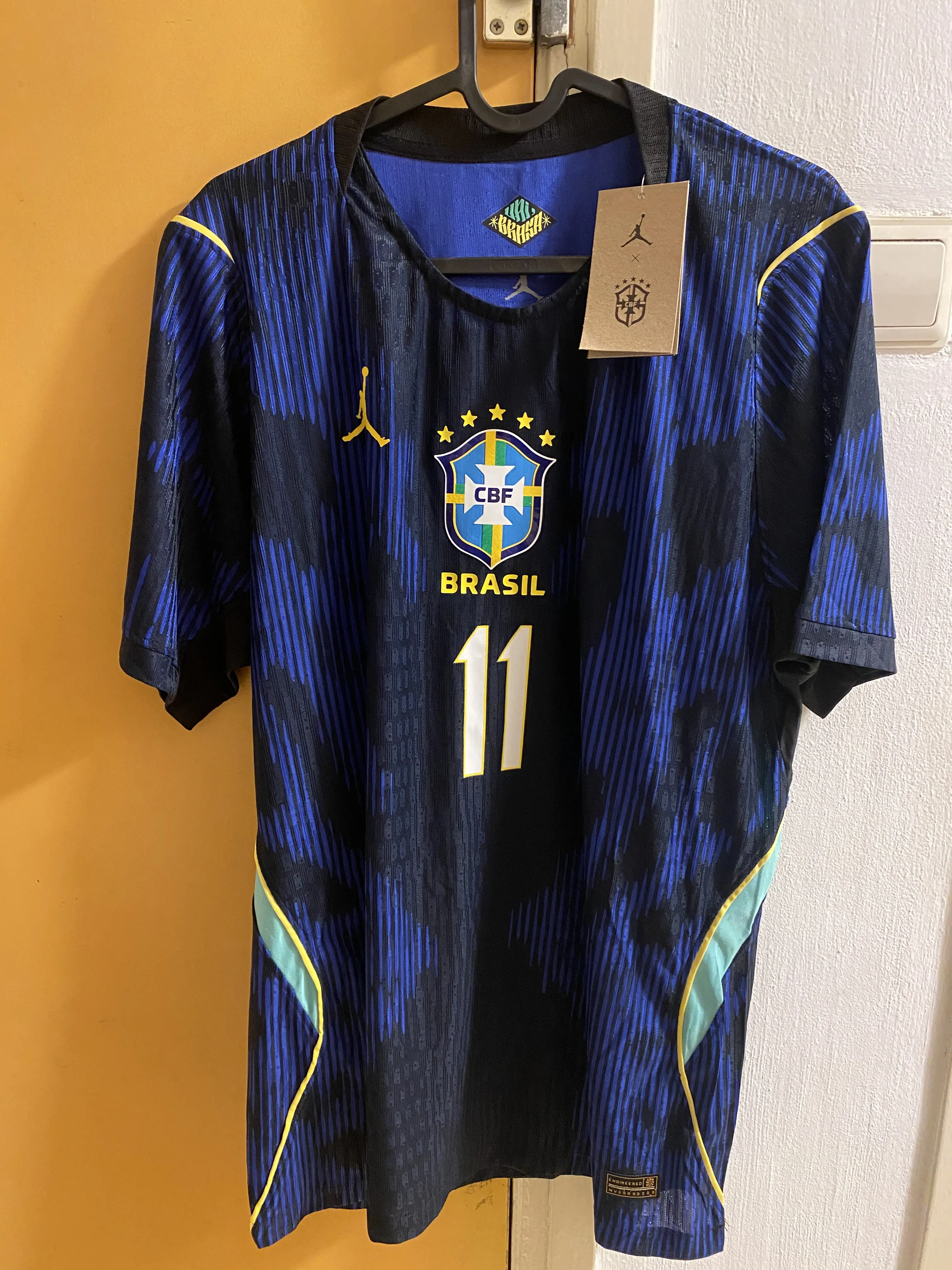 Coupe du Monde 2026 Brésil Jersey Away Player Version photo review