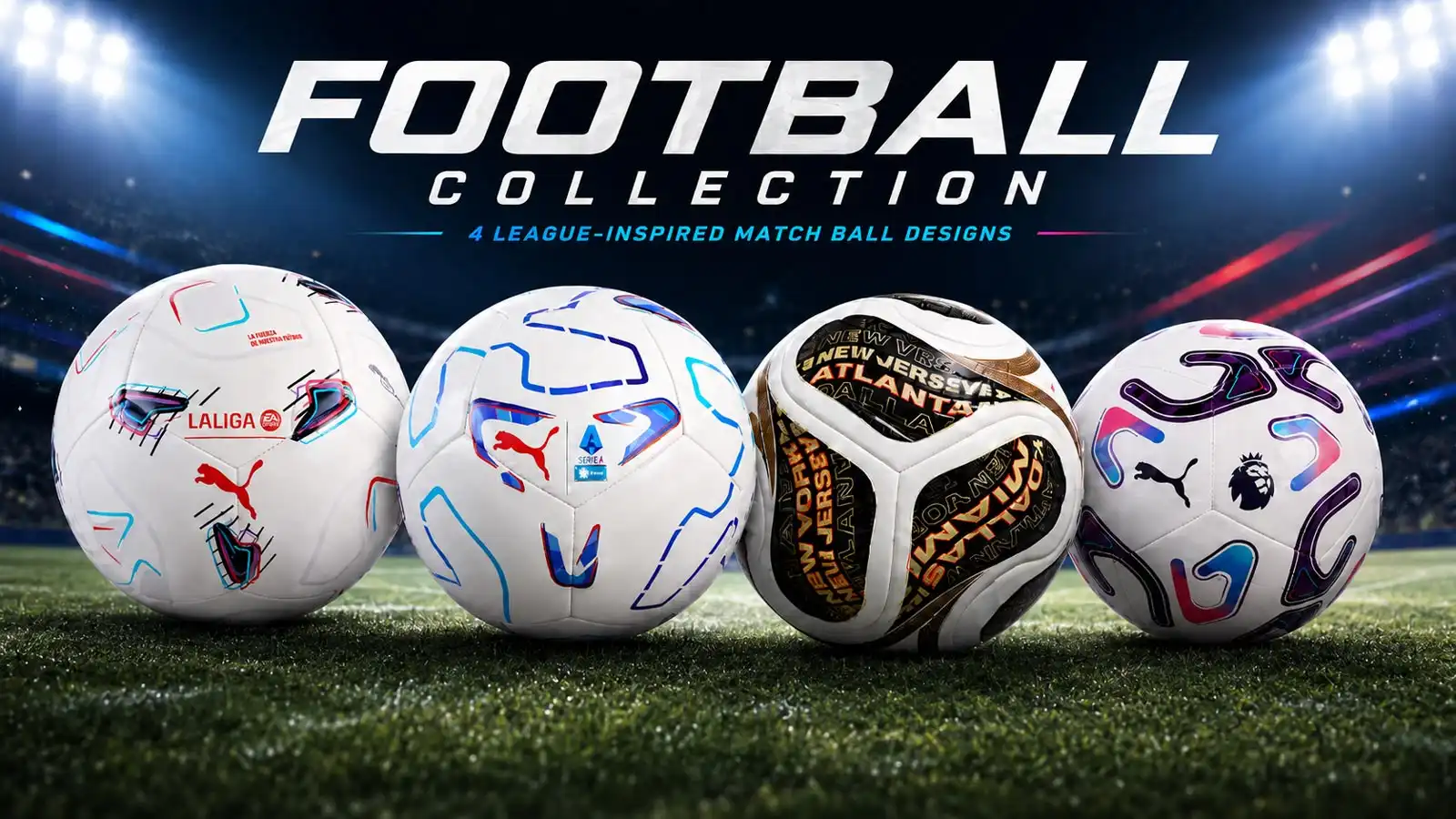 Fußball-Kollektion