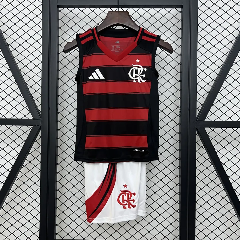 25/26 Flamengo home kids vest jersey