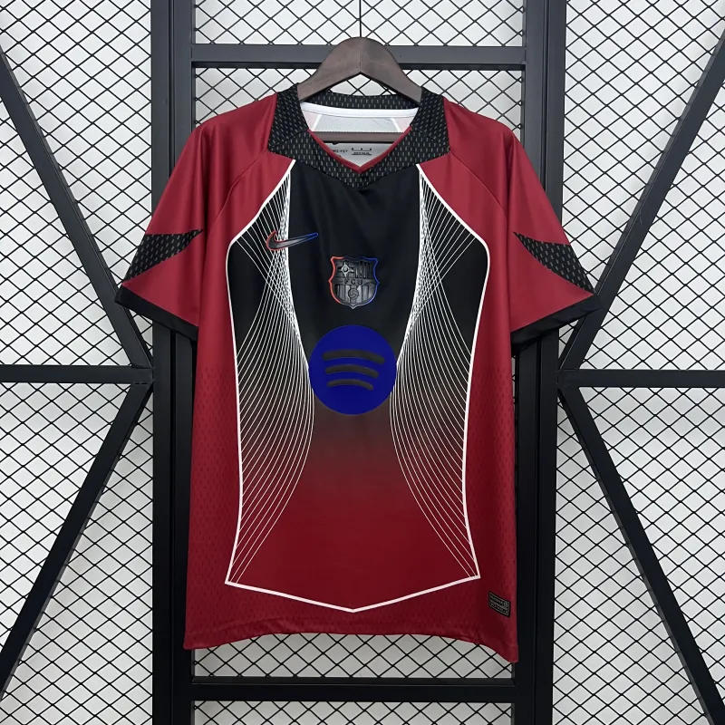 25/26 Barcelona Special Edition red soccer jersey