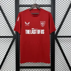 25/26 Athletic Bilbao Goalkeeper Red Soccer Jersey - product photo 25/26 Athletic Bilbao Goalkeeper Red Soccer Jersey product image