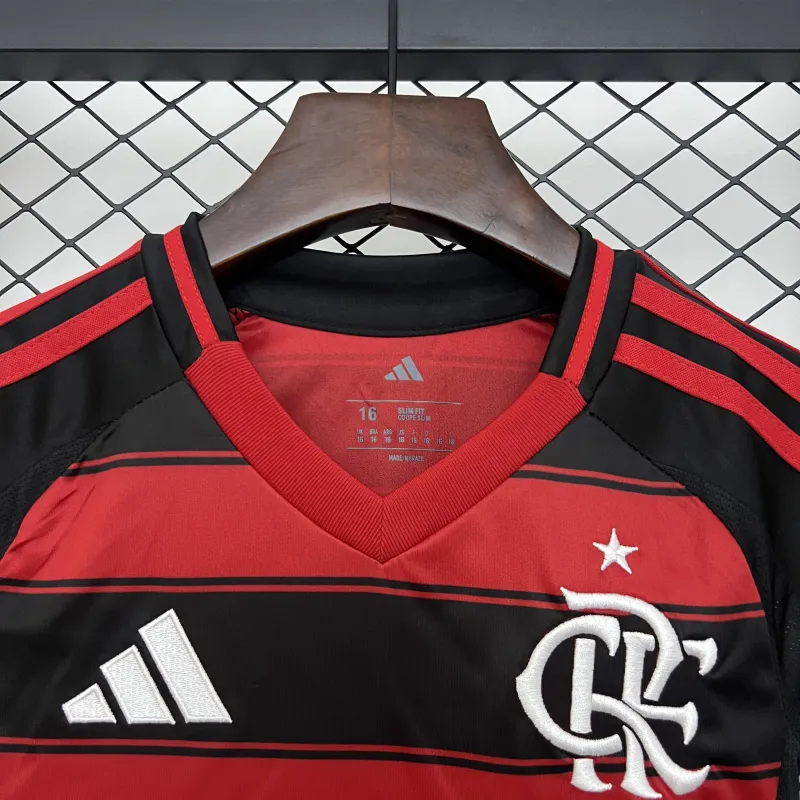 25/26 Flamengo home kids jersey