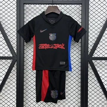 25/26 Barcelona away kids jersey