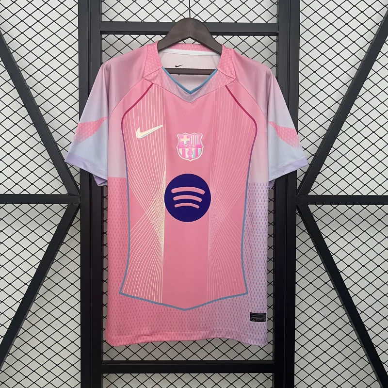 25/26 Barcelona Special Edition Pink soccer jersey