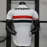 25/26 Sao Paulo home all sponsors Player Version jersey