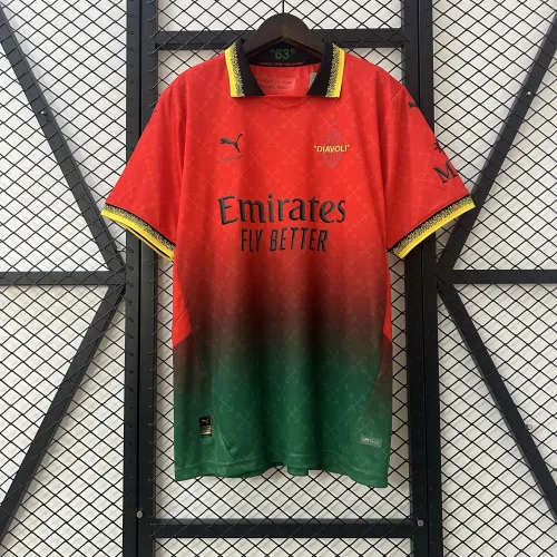 25/26 Camiseta de fútbol de edición compartida con la marca AC Milan