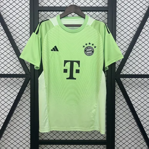 Camiseta de fútbol verde del Bayern de Múnich, número 25/26, para portero