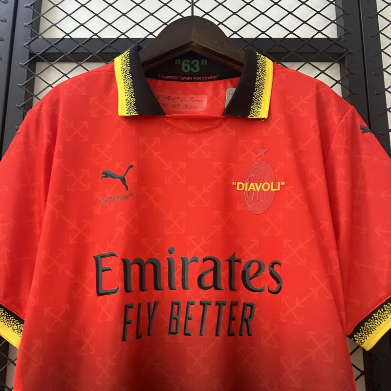 25/26 AC Milan co-branded Edition soccer Jersey