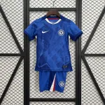 25/26 Kit infantil para casa do Chelsea Kit infantil doméstico do Chelsea 25/26