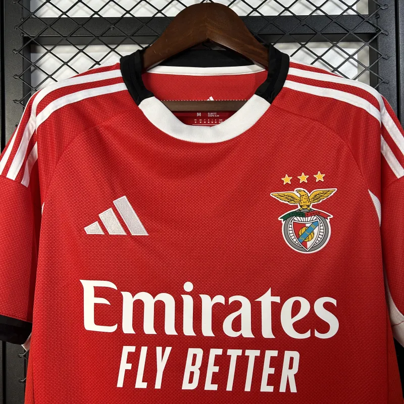 25/26 Benfica Home rood voetbalshirt