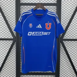 25/26 Club Universidad de Chile Home Stadium blue jersey - product photo 25/26 Club Universidad de Chile Home Stadium blue jersey product image