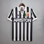 82-84 Juventus home Retro Soccer Jersey
