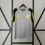 24/25 Camisola cinzenta do Flamengo Training Wear 24/25 Flamengo Training Wear Gray jersey
