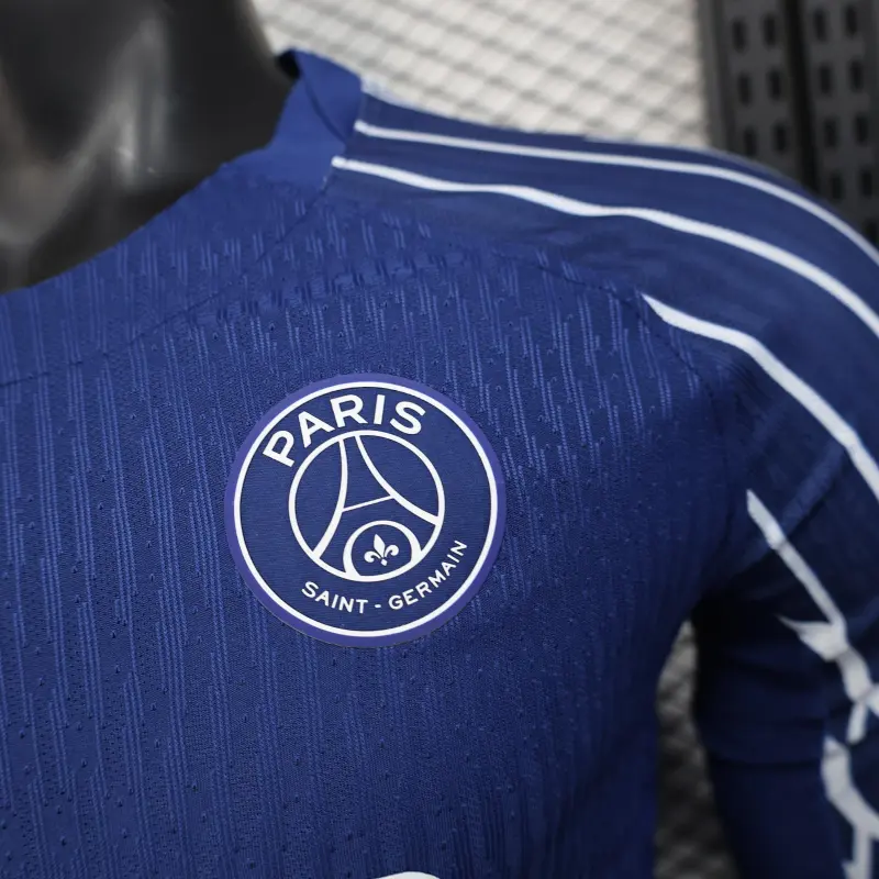 Camisola de jogador de manga comprida 24/25 PSG 4th Away