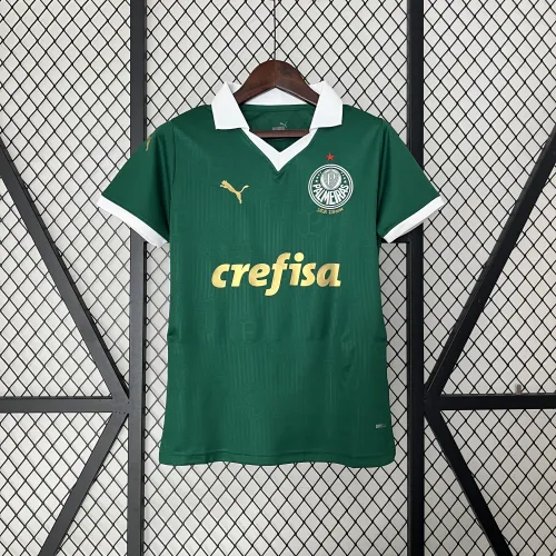 Camisa feminina do Palmeiras para jogos em casa 2024/2025