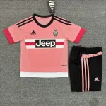 15/16 Juventus Away Retro Kids kit 15/16 Juventus Away Retro Kids kit