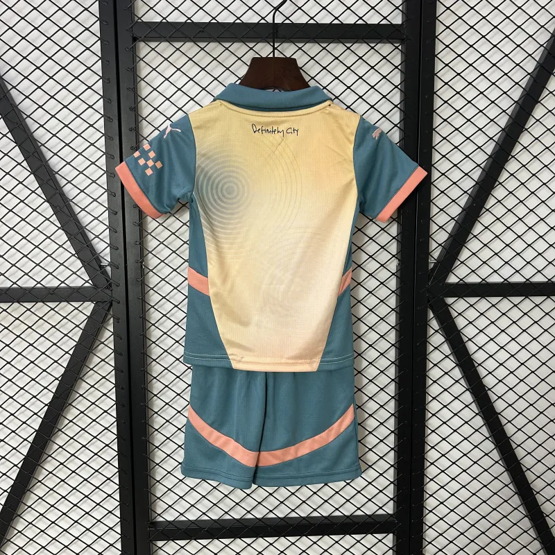 24/25 Manchester City Fourth Kids kit