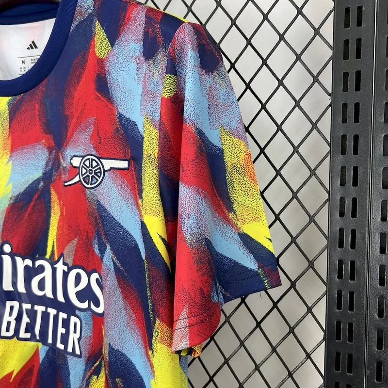 25/26 Arsenal Colorful Pre-Match training Jersey