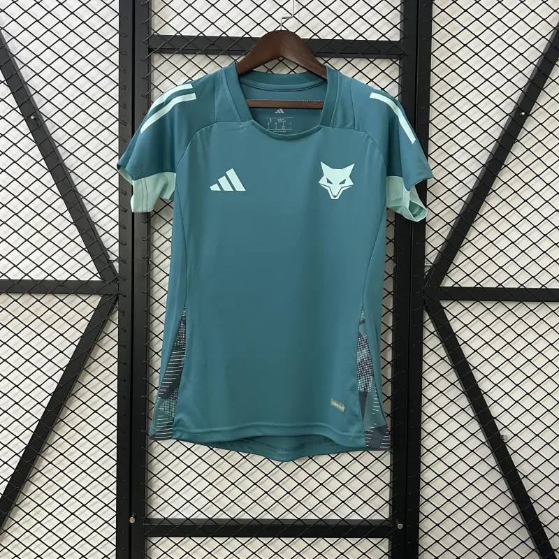 25/26 Cruzeiro Mulher Verde Uniforme de Treino Camisola de Futebol
