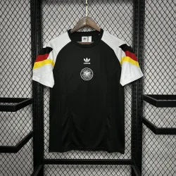 2024 Germany Euro Retro style soccer jersey - product photo 2024 Germany Euro Retro style Men's soccer jersey front view, team crest prominent.