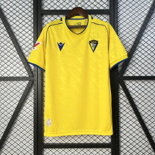 25-26 Cadiz Home Soccer Jersey