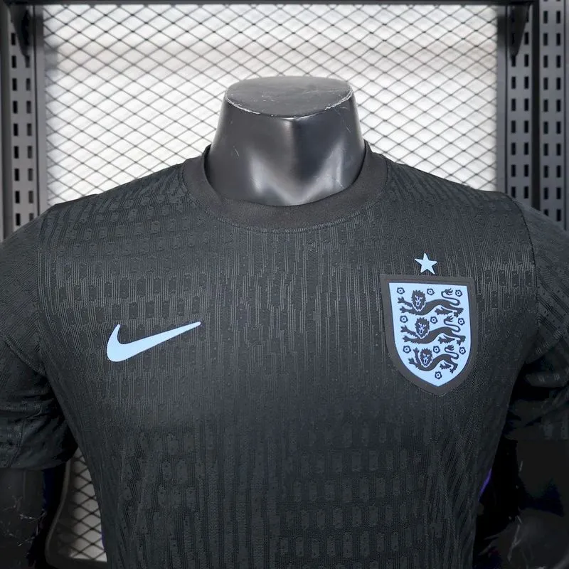 2025 England women Euro Away black Player Women’s jersey