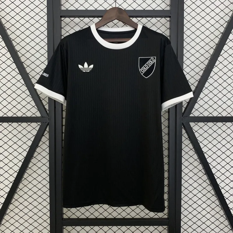 Maglietta da calcio 25/26 Colo Colo 100th Anniversary Black