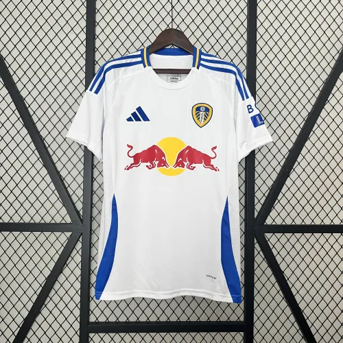 24-25 Leeds United Home Soccer Jersey